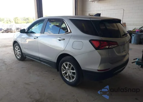 2022 Chevrolet Equinox Awd 2Fl из США, поврежденный, VIN 2GNAXTEV4N6142833